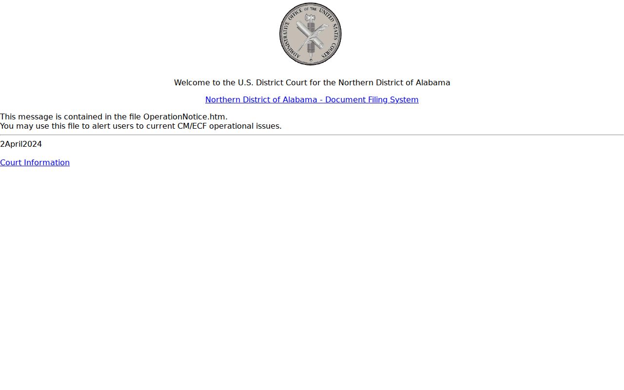 Jefferson County Circuit Court records Northern District CM ECF source