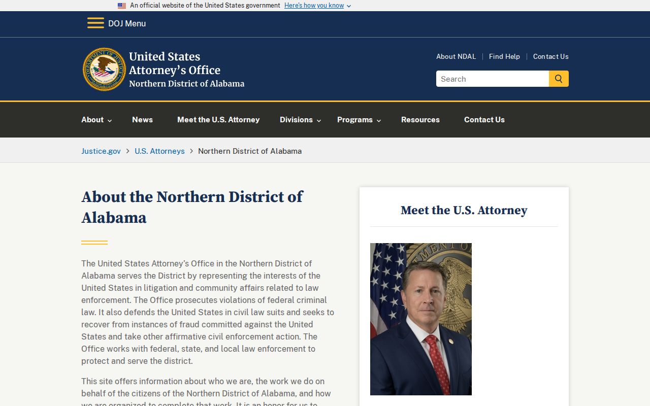 Jefferson County Circuit Court records U.S. Attorney federal prosecution source