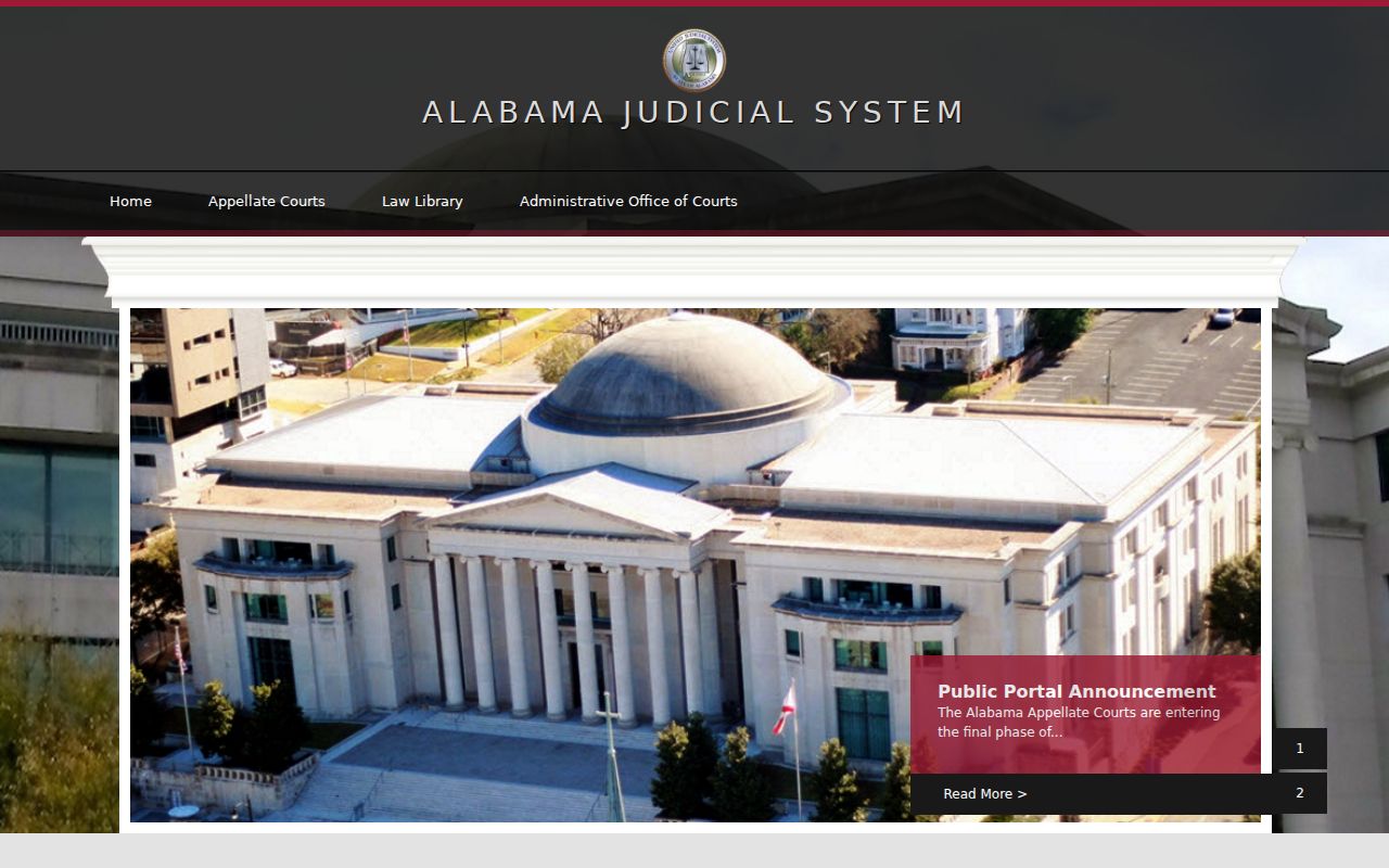 Jefferson County court records Alabama Judicial System source